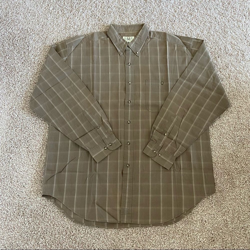 Gear For Sports Vintage Button Up Top